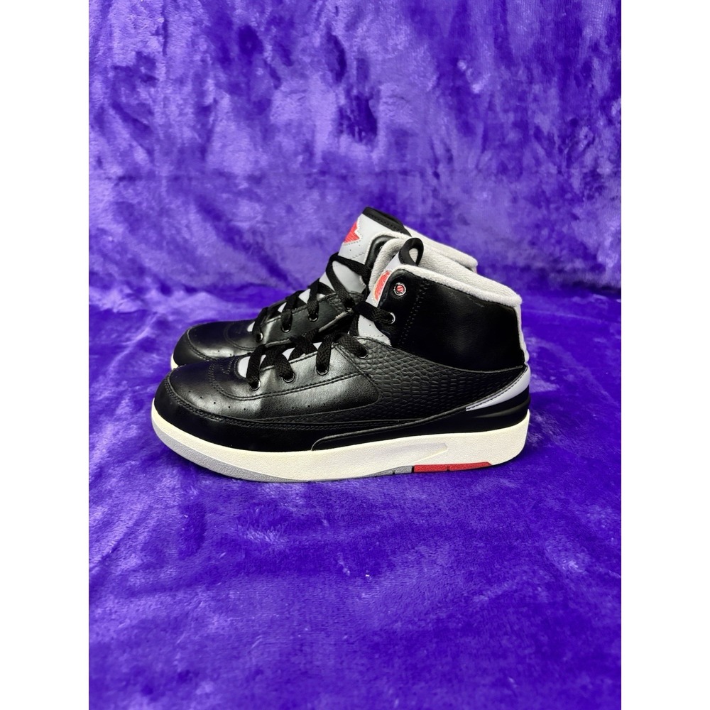 Nike Air Jordan 2 Retro Black Cement Size 3y / 4.5 Womens (DR8884-001) - Picture 3 of 7
